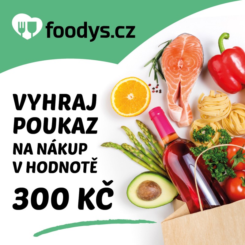 Zahrajte si o 300Kč poukázku na nákup surovin na Foodys.cz!